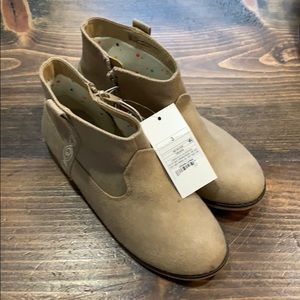 Cat and Jack Girls Aura Tan Boots - Size 3